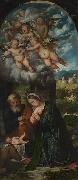Girolamo Romanino The Nativity oil painting artist